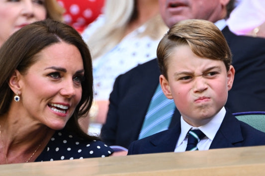 Prince George attended Wimbledon for the first time and he did not go unnoticed